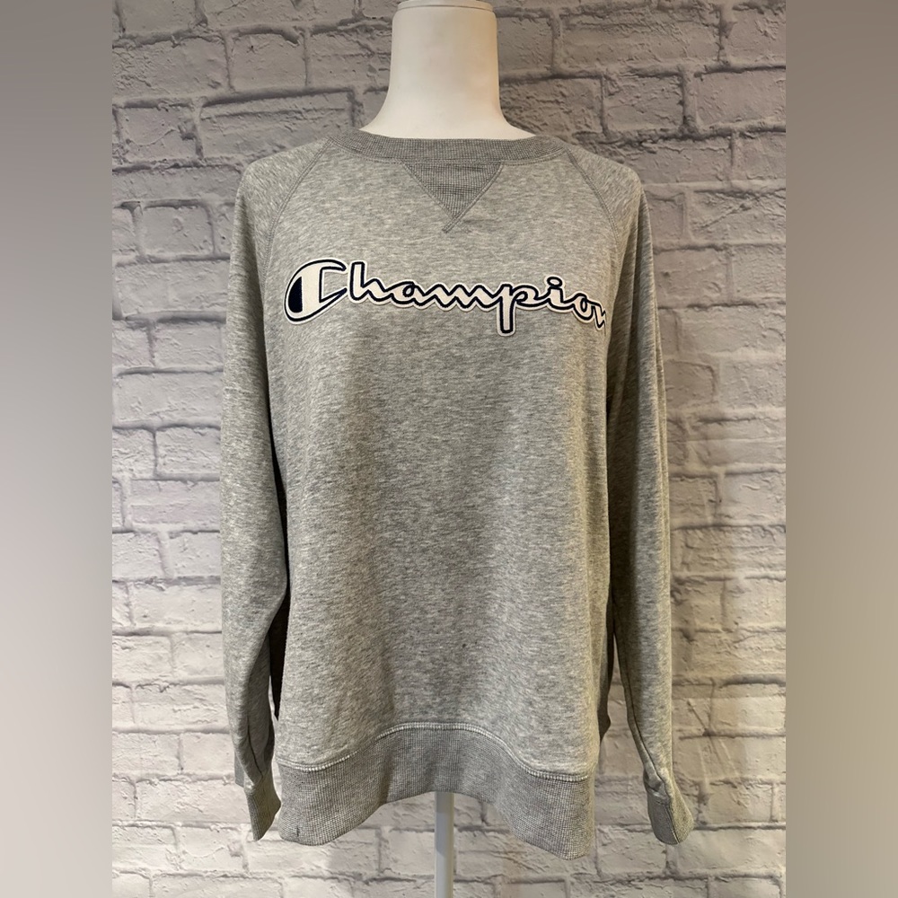 Champion Grey Sweatshirt Plus Size